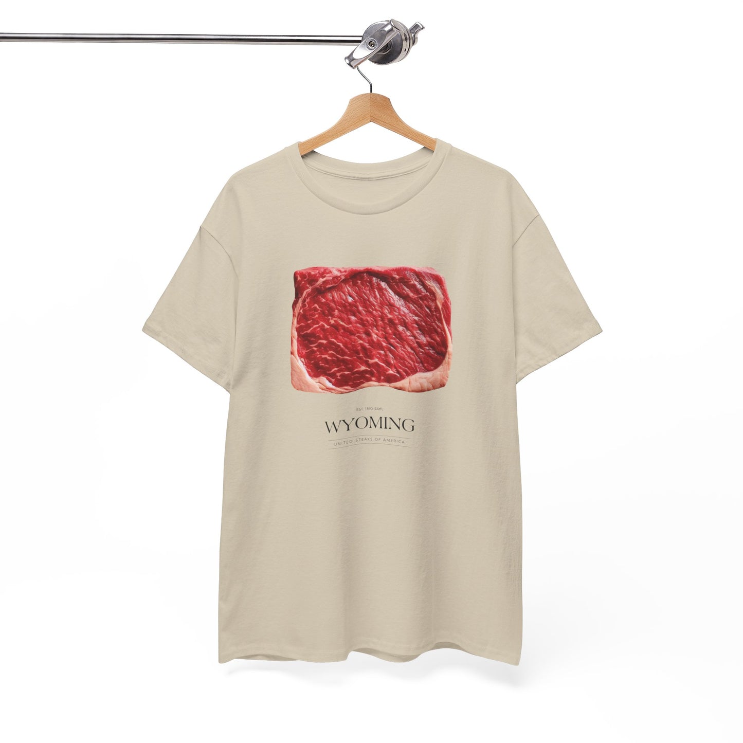 T-shirt: United Steaks - Wyoming