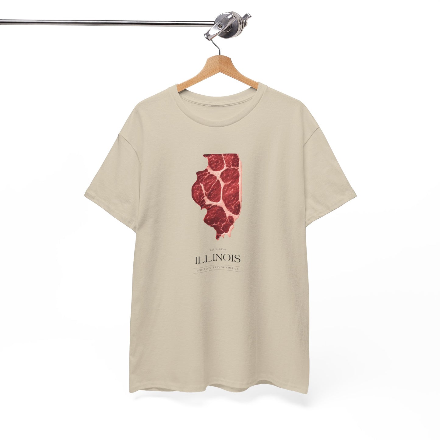 T-shirt: United Steaks - Illinois