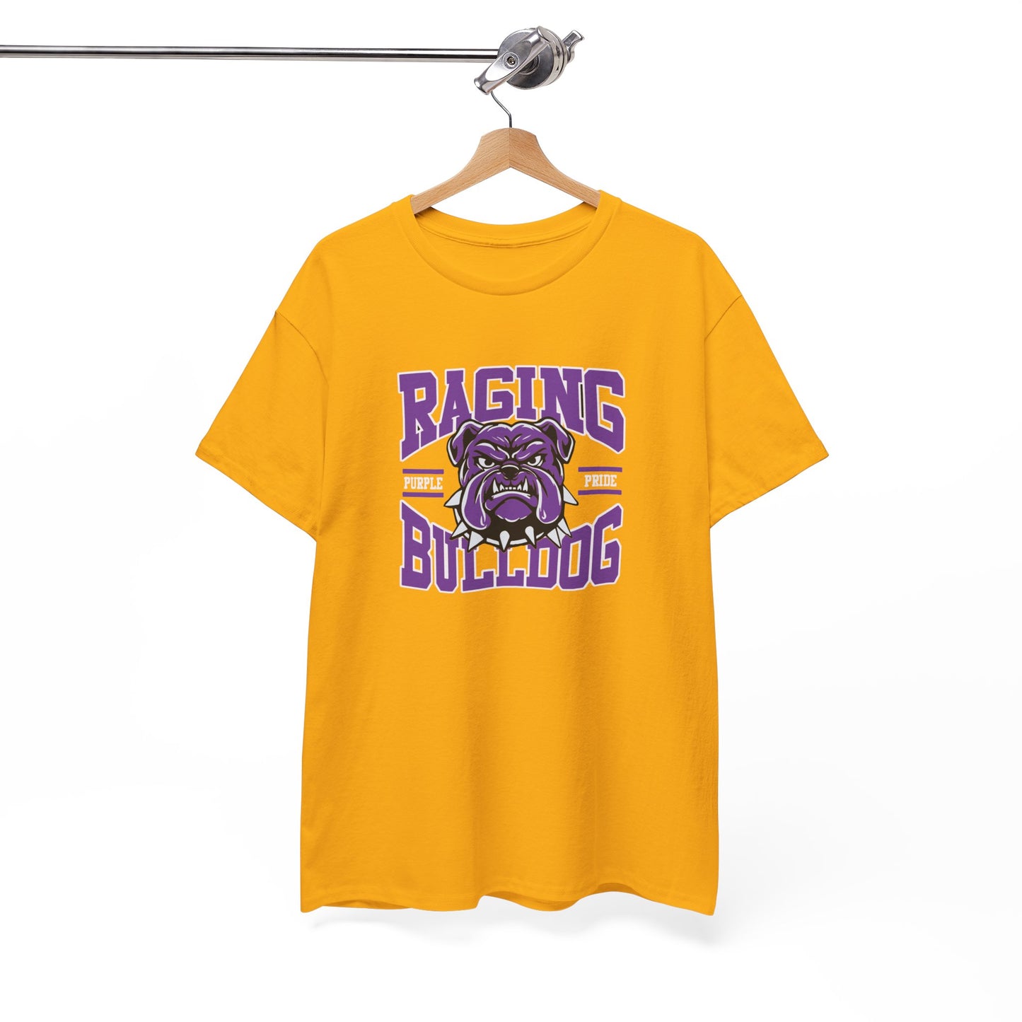 T-shirt: Raging Purple Bulldog