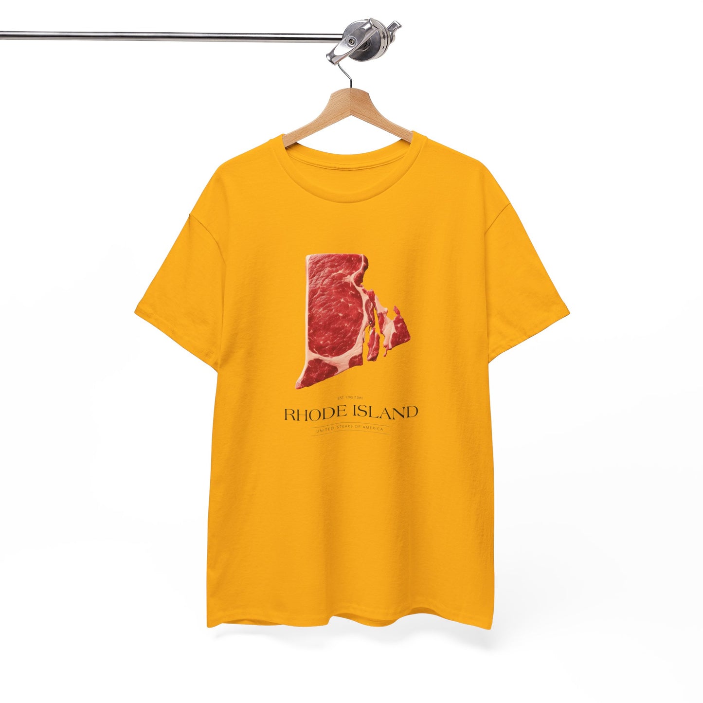 T-shirt: United Steaks - Rhode Island