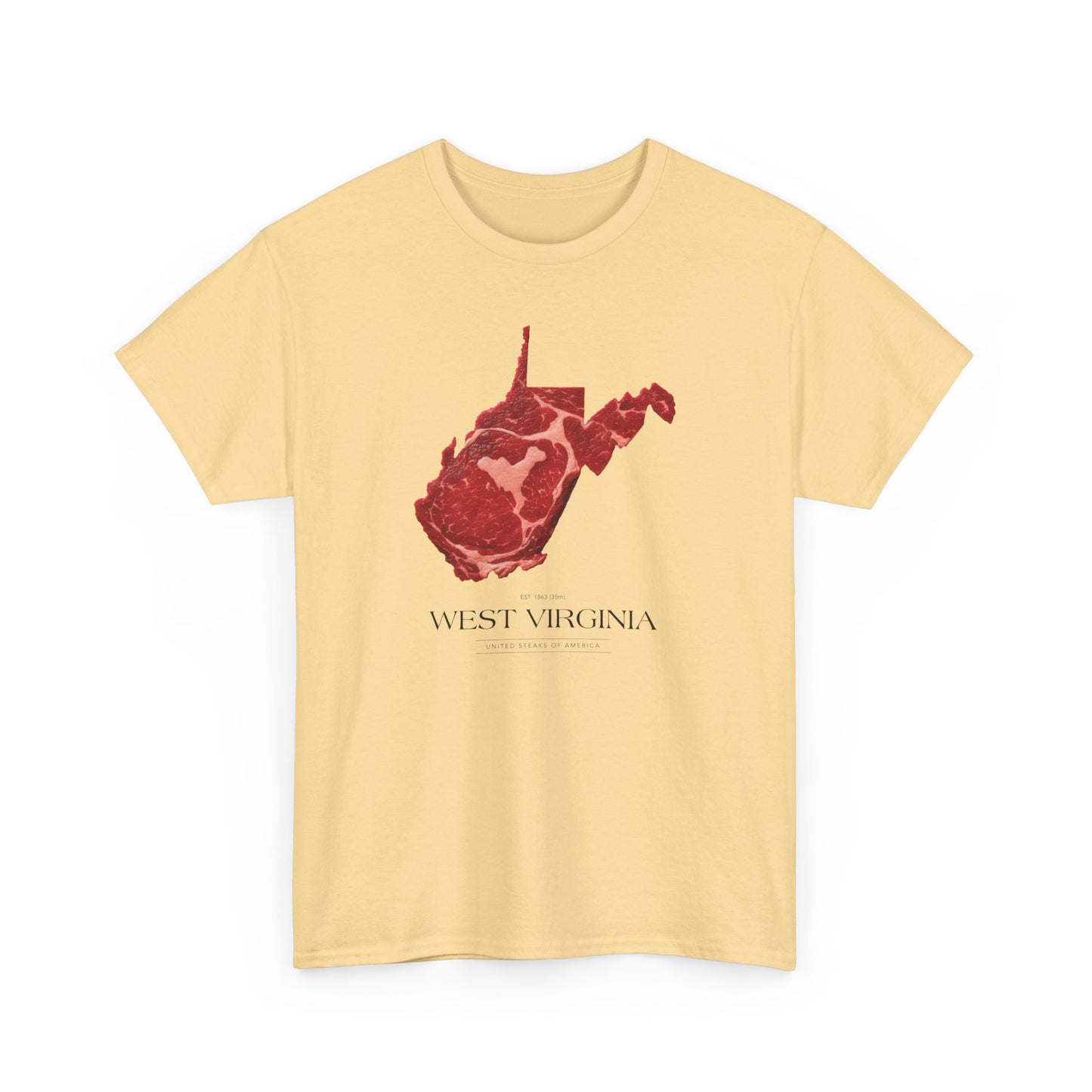 T-shirt: United Steaks - West Virginia