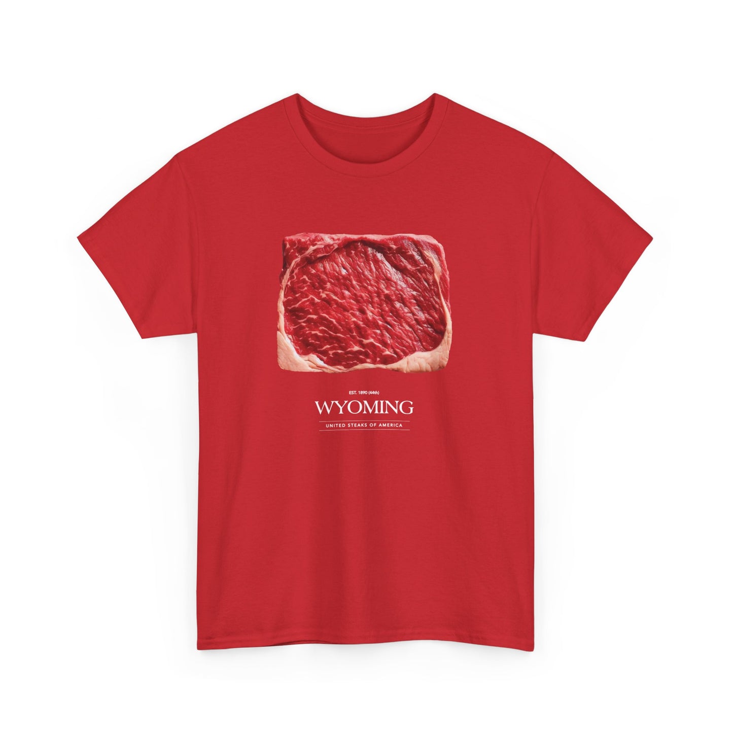 T-shirt: United Steaks - Wyoming