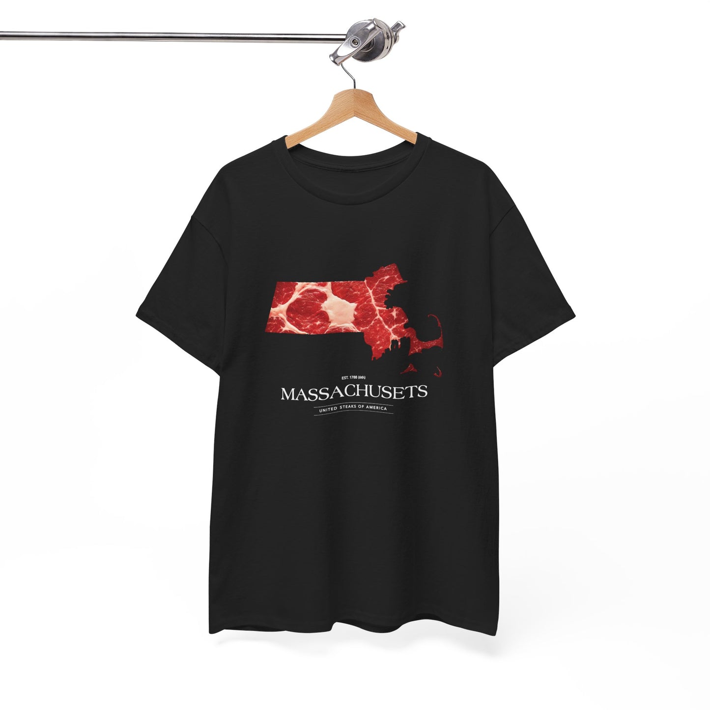 T-shirt: United Steaks - Massachusetts