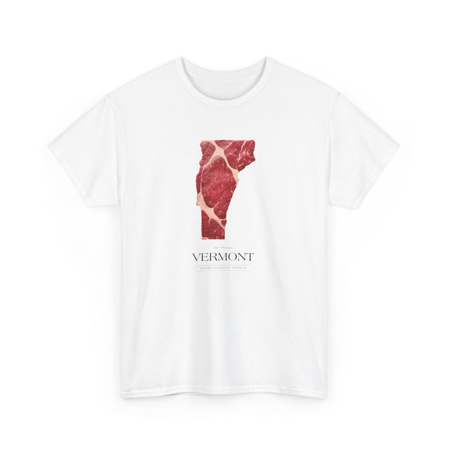 T-shirt: United Steaks - Vermont