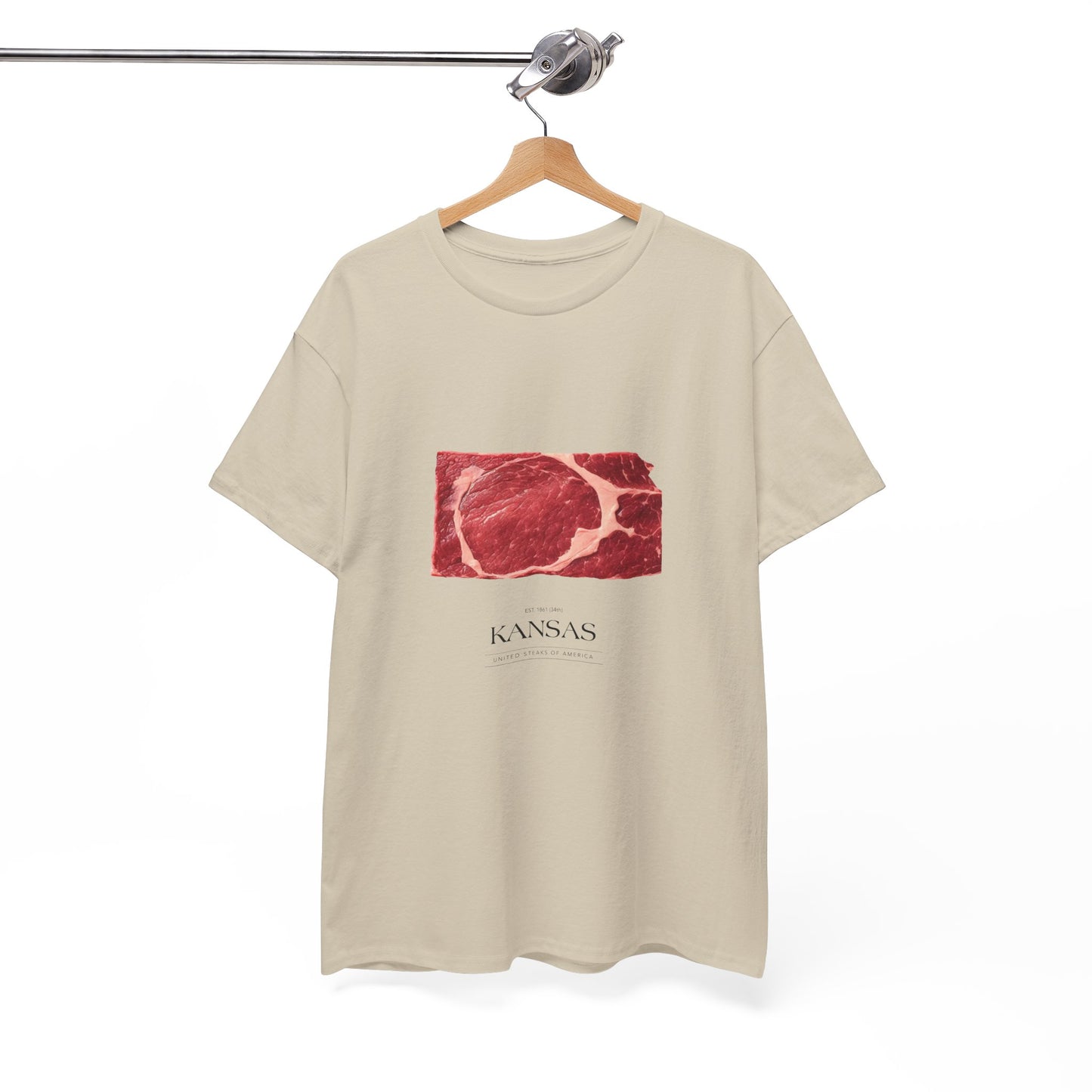 T-shirt: United Steaks - Kansas