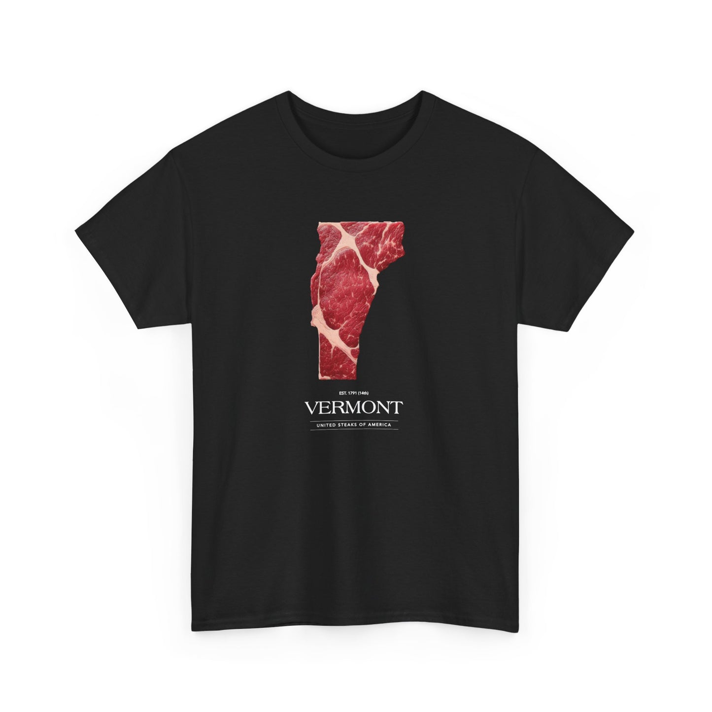 T-shirt: United Steaks - Vermont