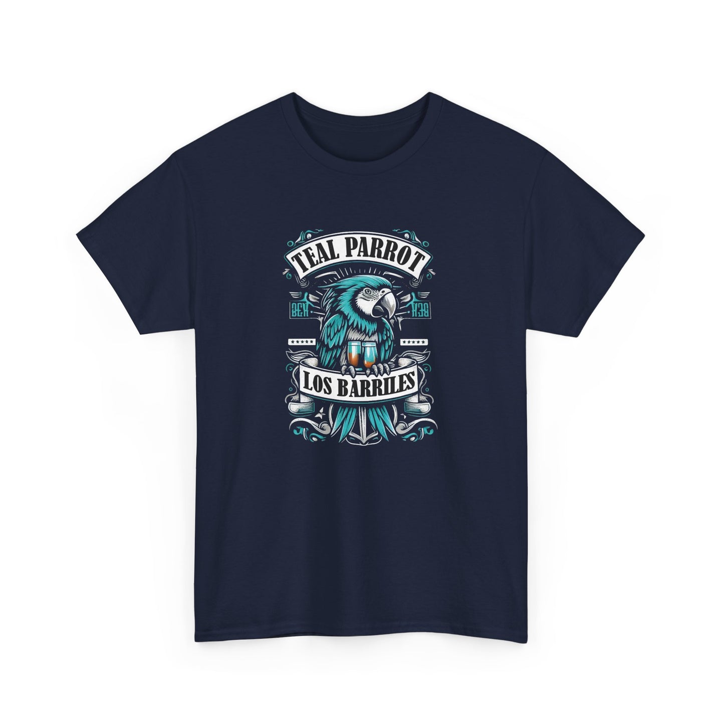 T-shirt: Teal Parrot