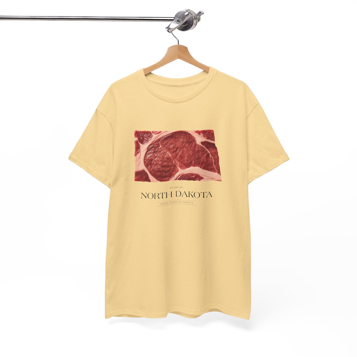 T-shirt: United Steaks - North Dakota