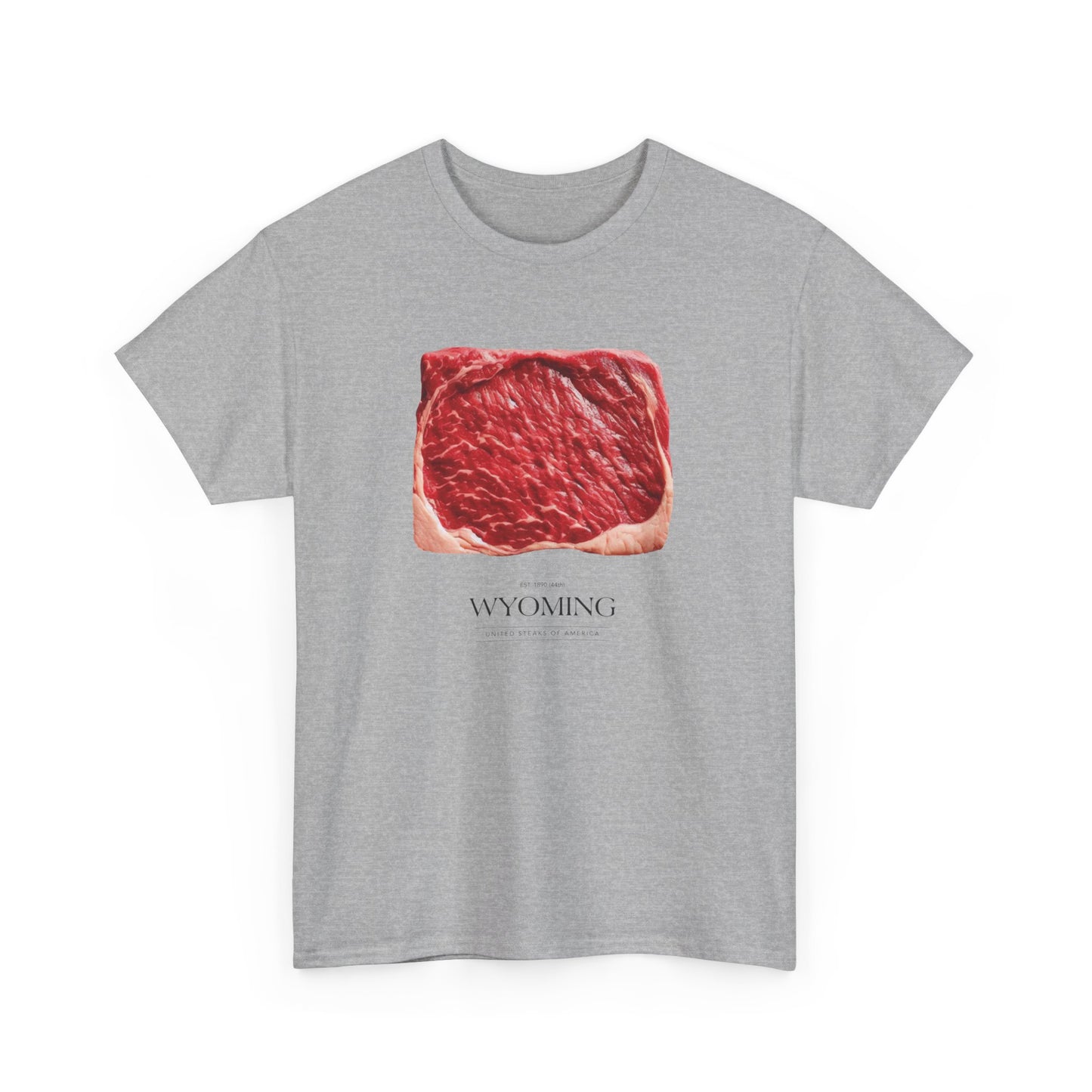 T-shirt: United Steaks - Wyoming