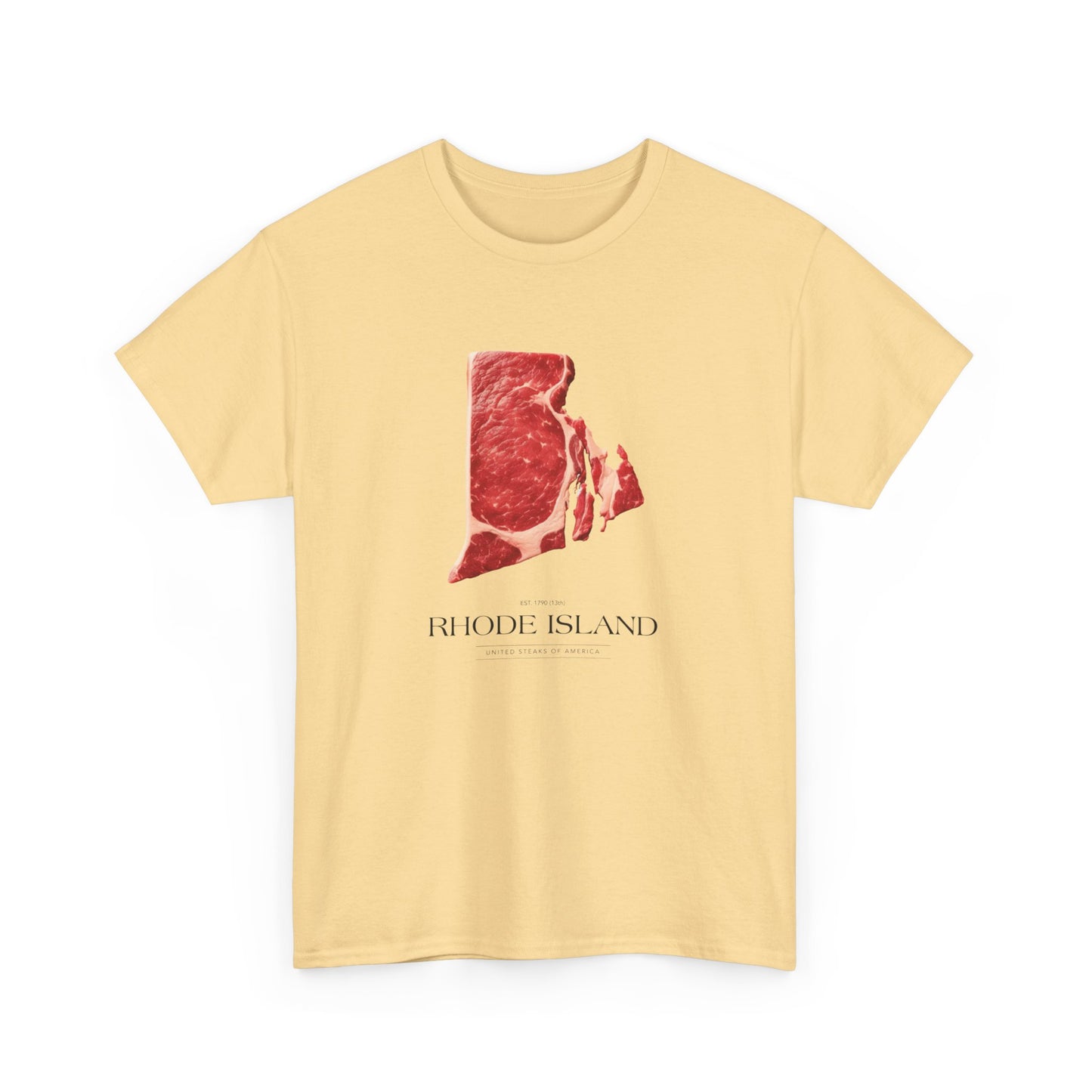 T-shirt: United Steaks - Rhode Island