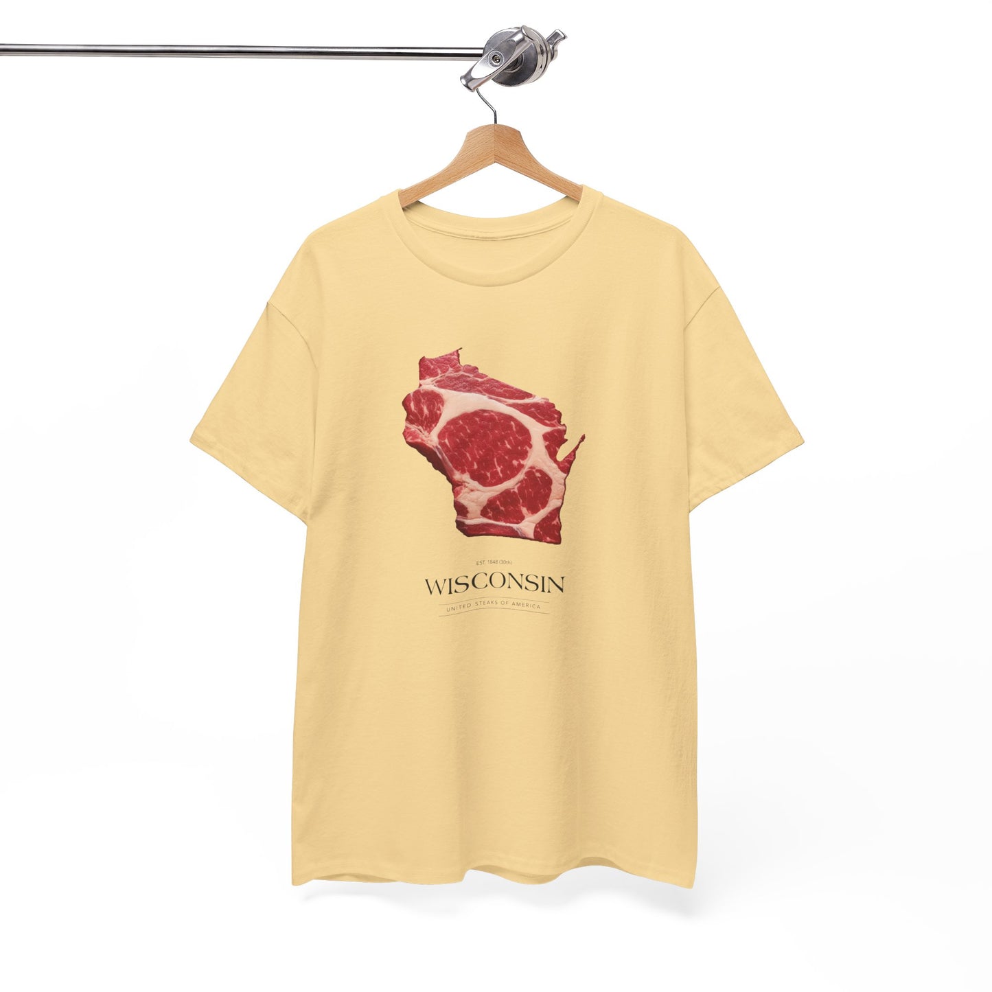 T-shirt: United Steaks - Wisconsin