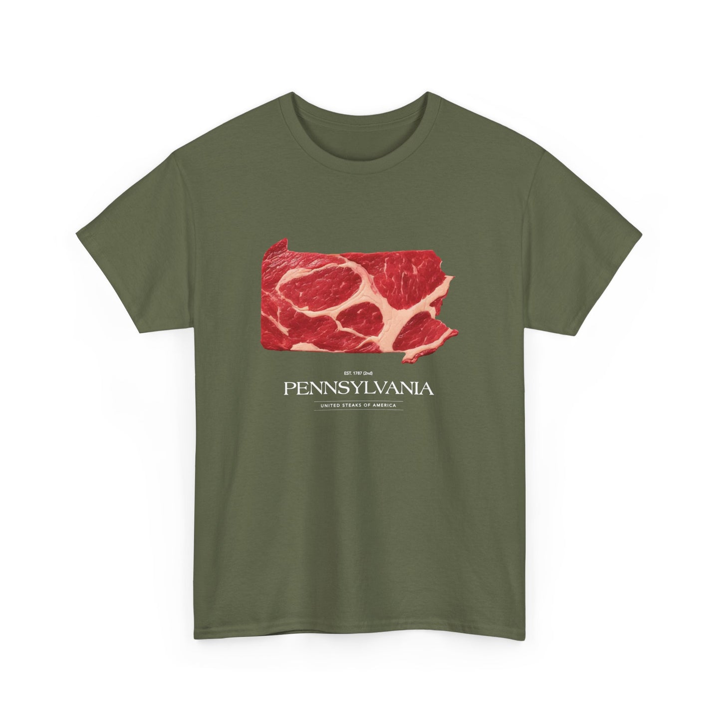 T-shirt: United Steaks - Pennsylvania