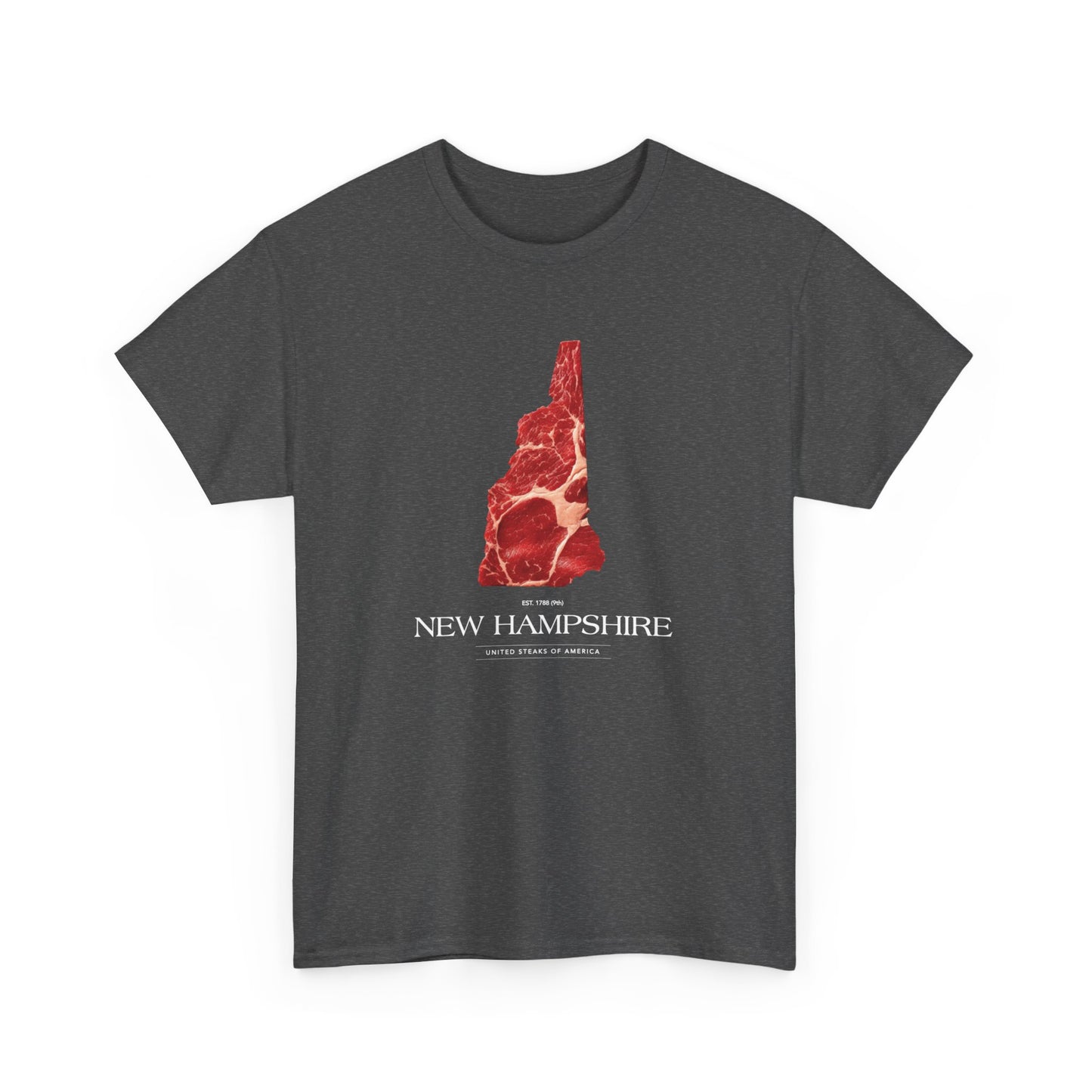 T-shirt: United Steaks - New Hampshire