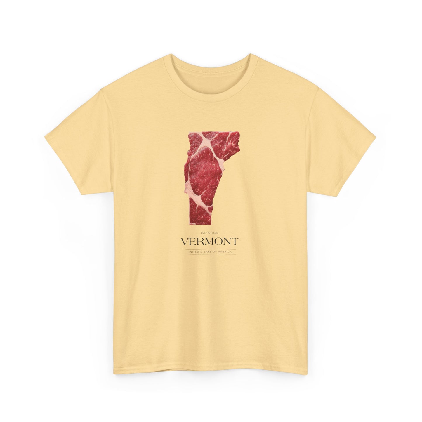 T-shirt: United Steaks - Vermont