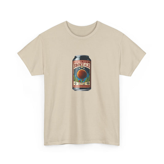 T-shirt: Fuzzy Nut Brown Ale Can