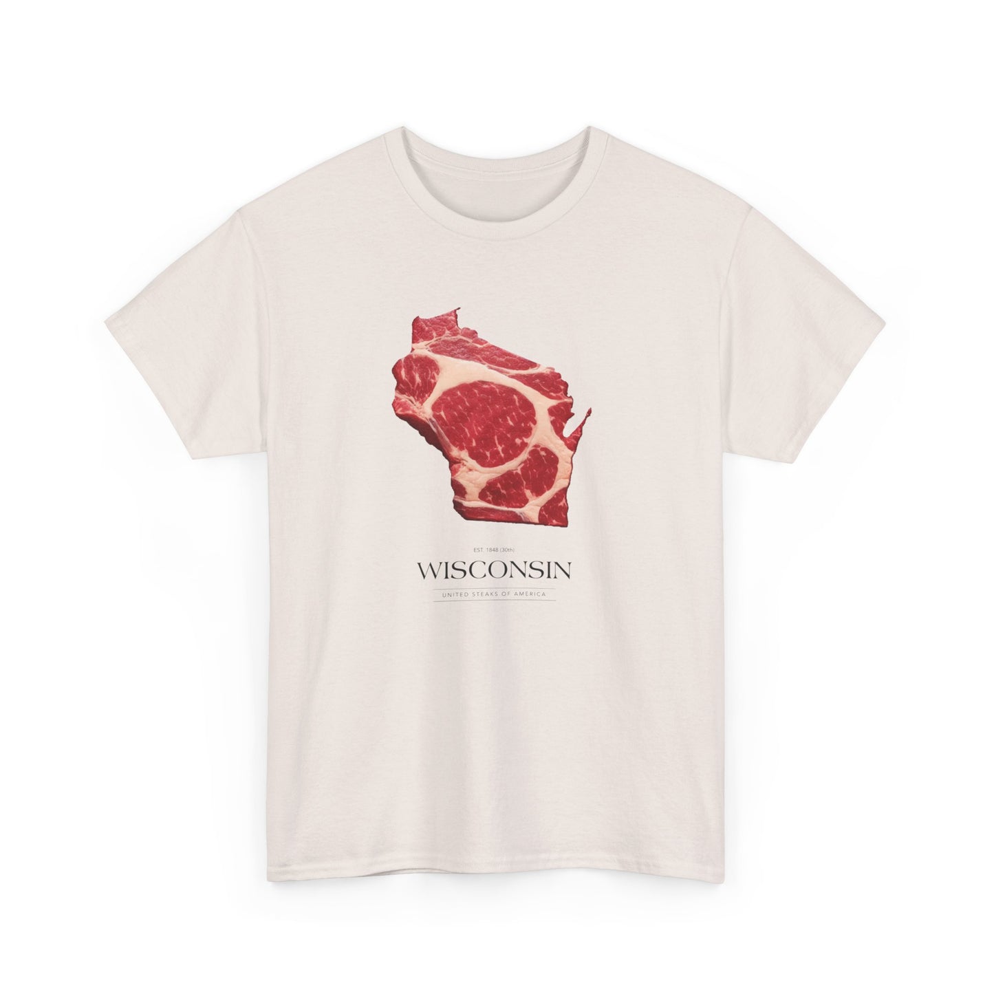 T-shirt: United Steaks - Wisconsin