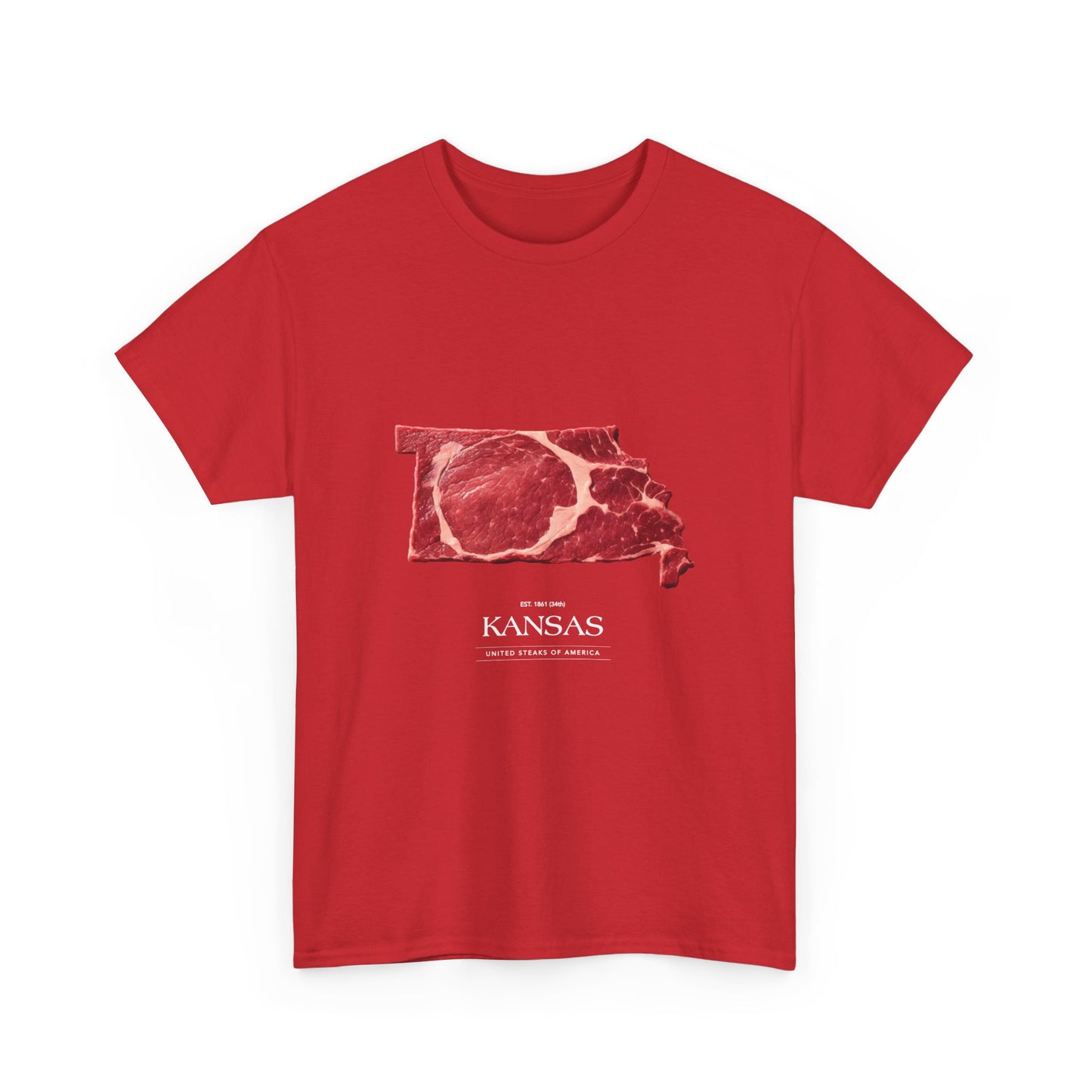 T-shirt: United Steaks - Kansas