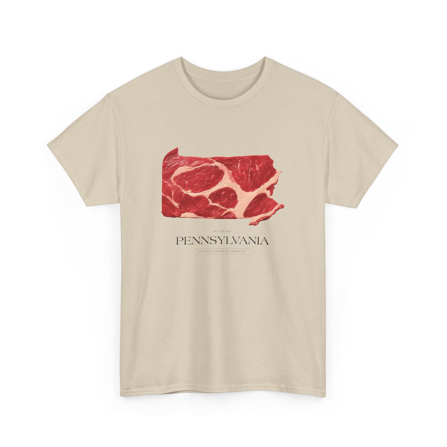 T-shirt: United Steaks - Pennsylvania