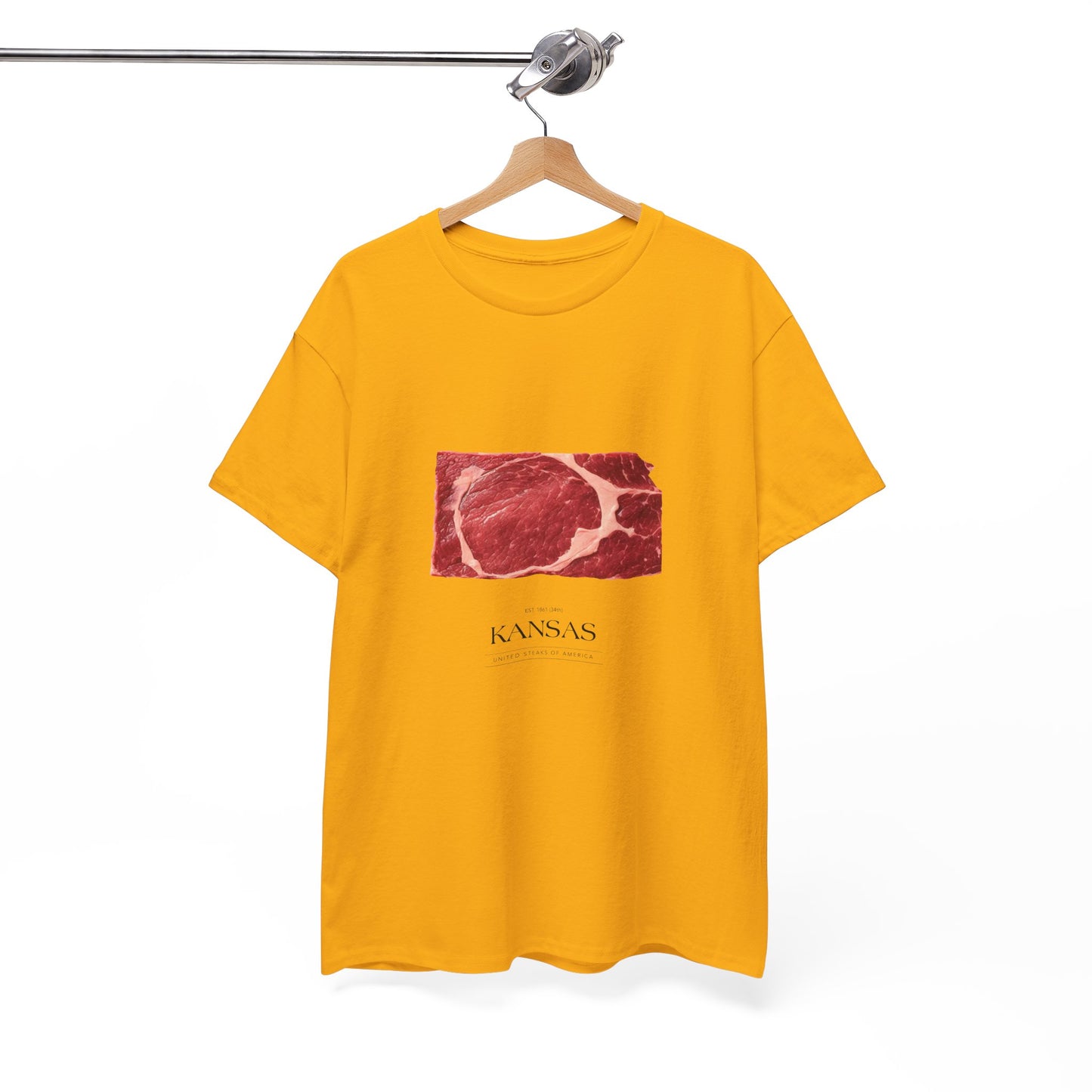 T-shirt: United Steaks - Kansas