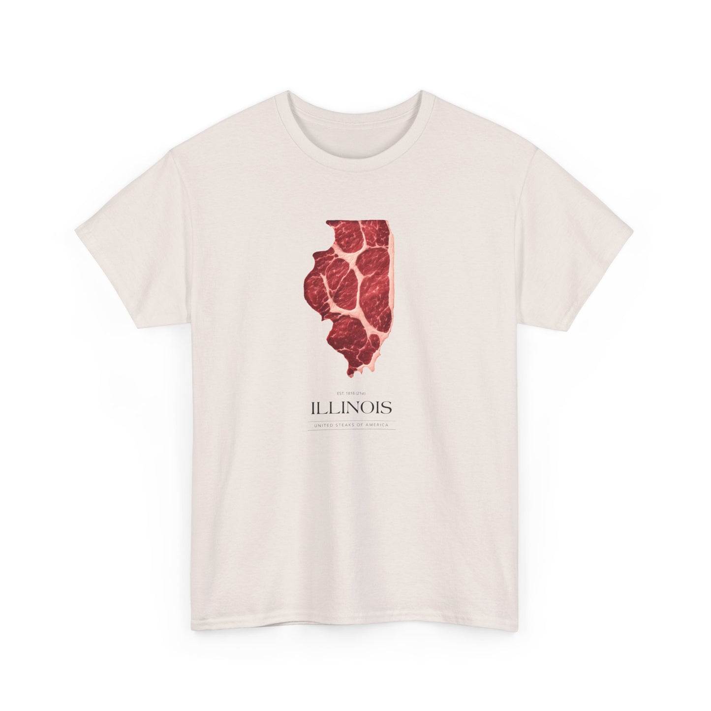 T-shirt: United Steaks - Illinois