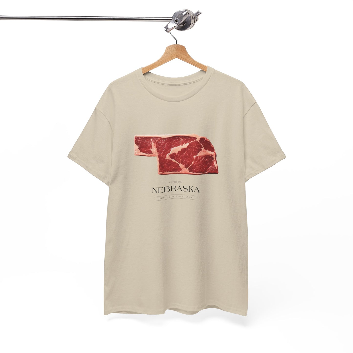 T-shirt: United Steaks - Nebraska