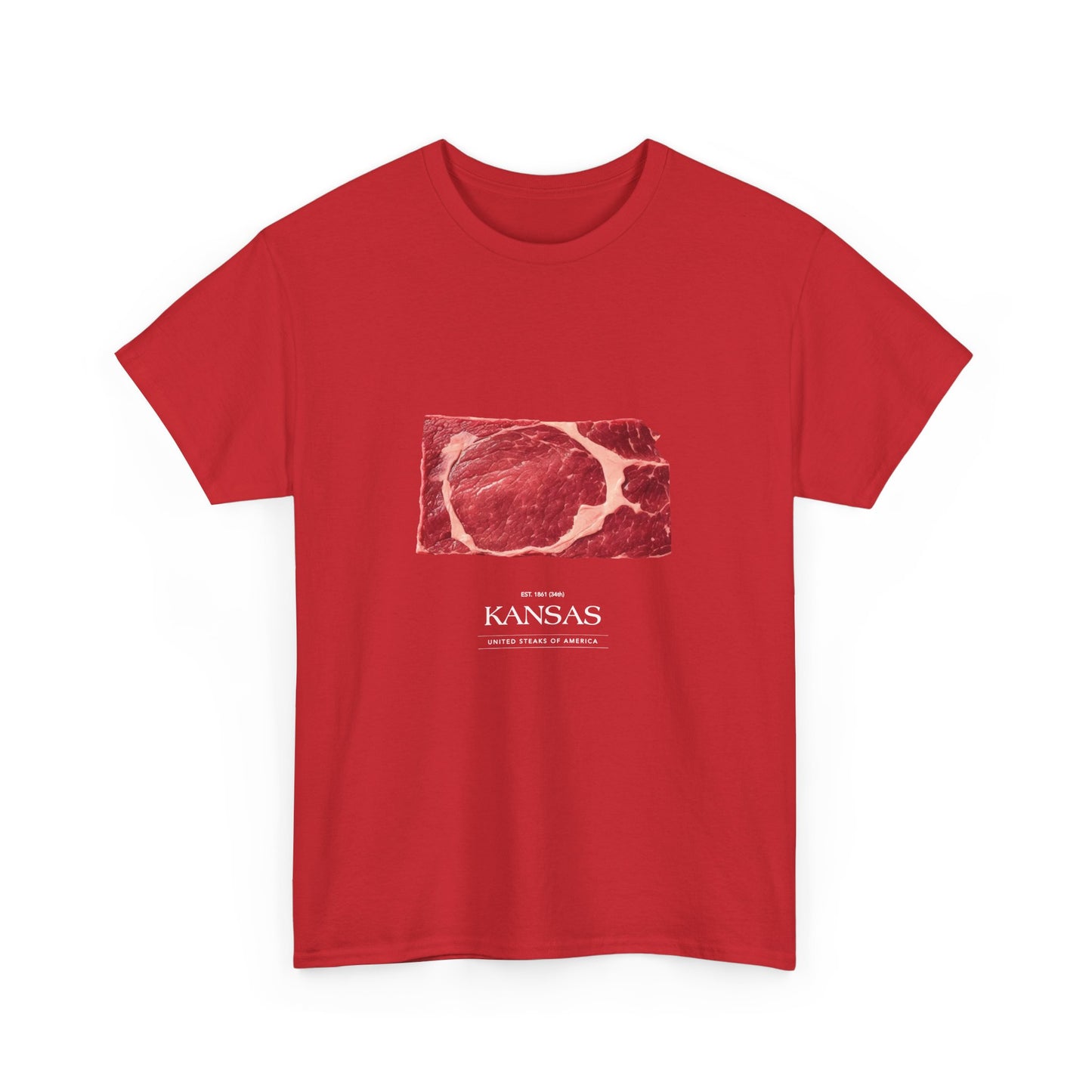 T-shirt: United Steaks - Kansas