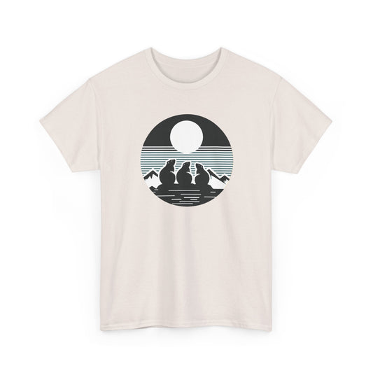 T-shirt: 3 Marmot Moon