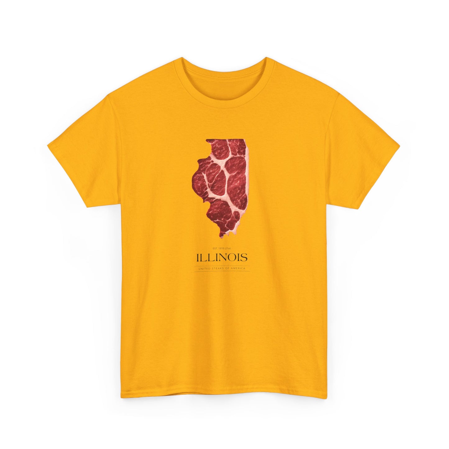 T-shirt: United Steaks - Illinois