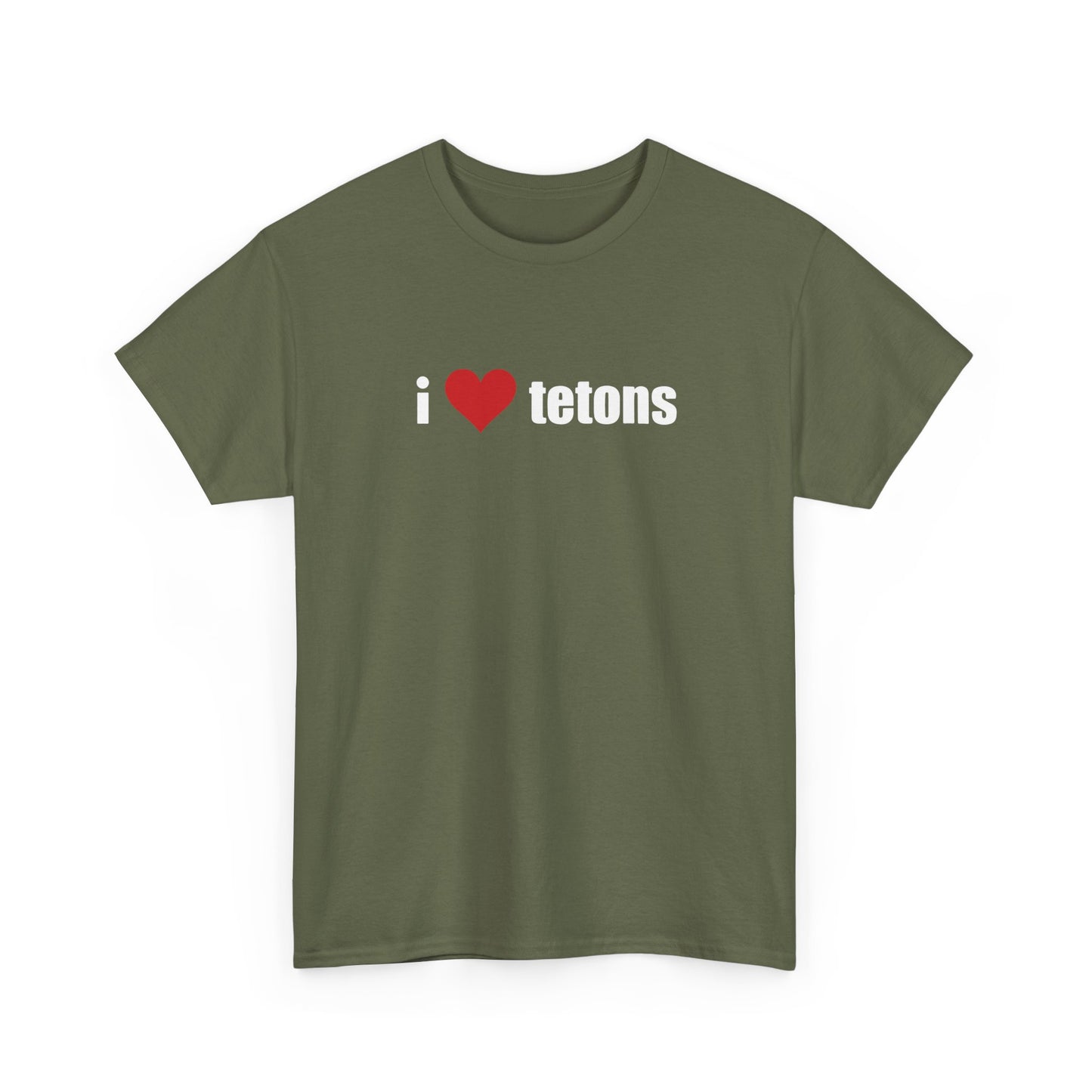 T-shirt: I Heart Tetons