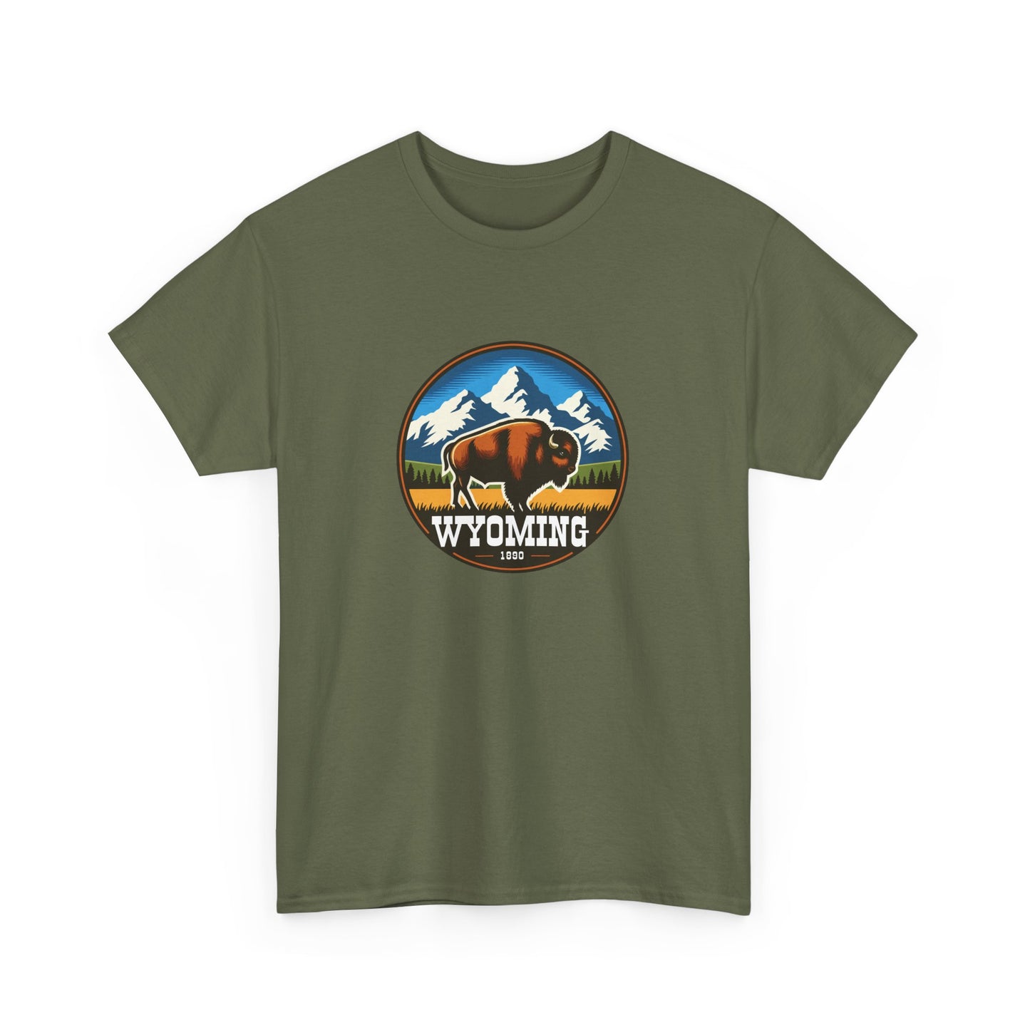 T-shirt: Wyoming No. 7