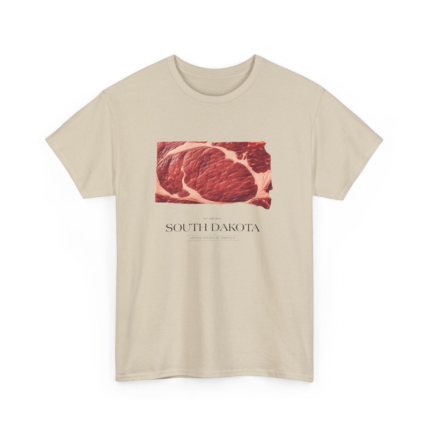 T-shirt: United Steaks - South Dakota