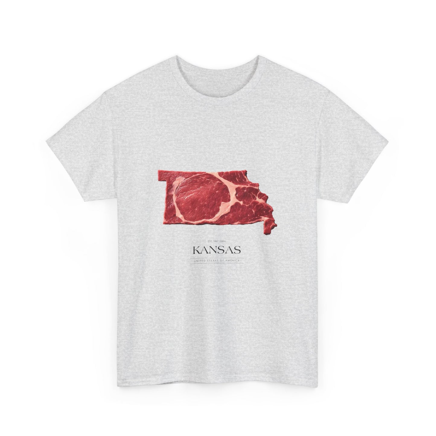 T-shirt: United Steaks - Kansas