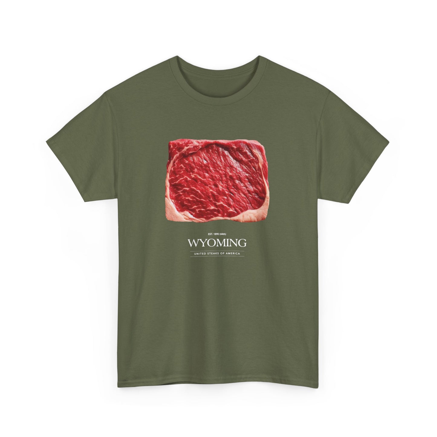 T-shirt: United Steaks - Wyoming