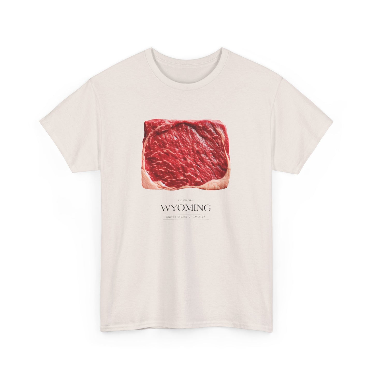 T-shirt: United Steaks - Wyoming