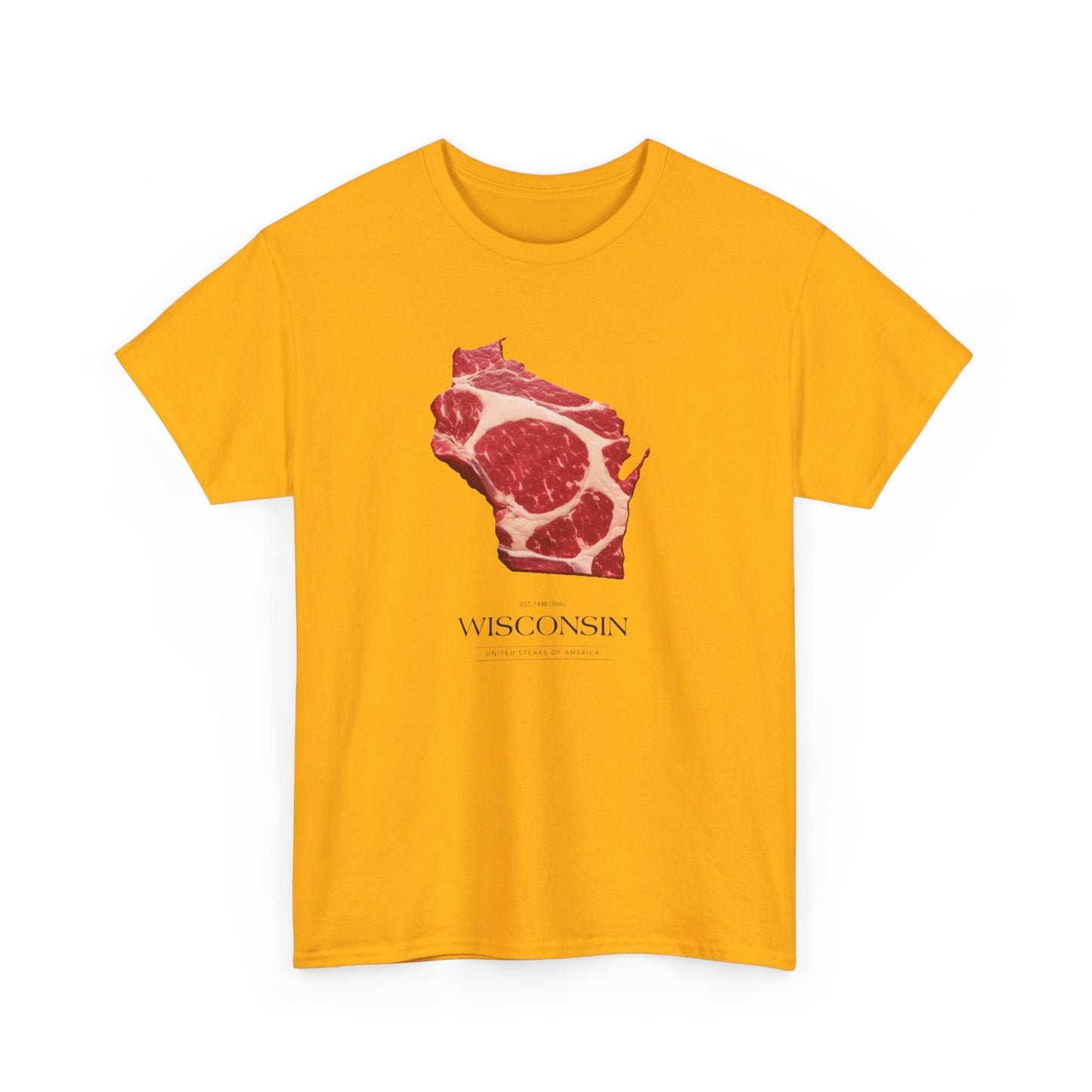 T-shirt: United Steaks - Wisconsin