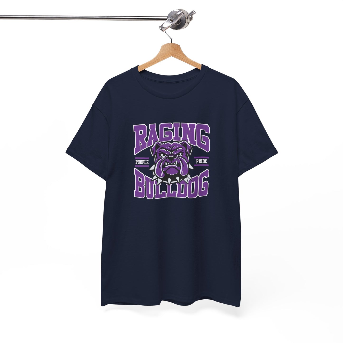 T-shirt: Raging Purple Bulldog