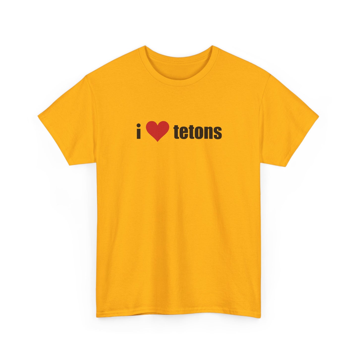 T-shirt: I Heart Tetons