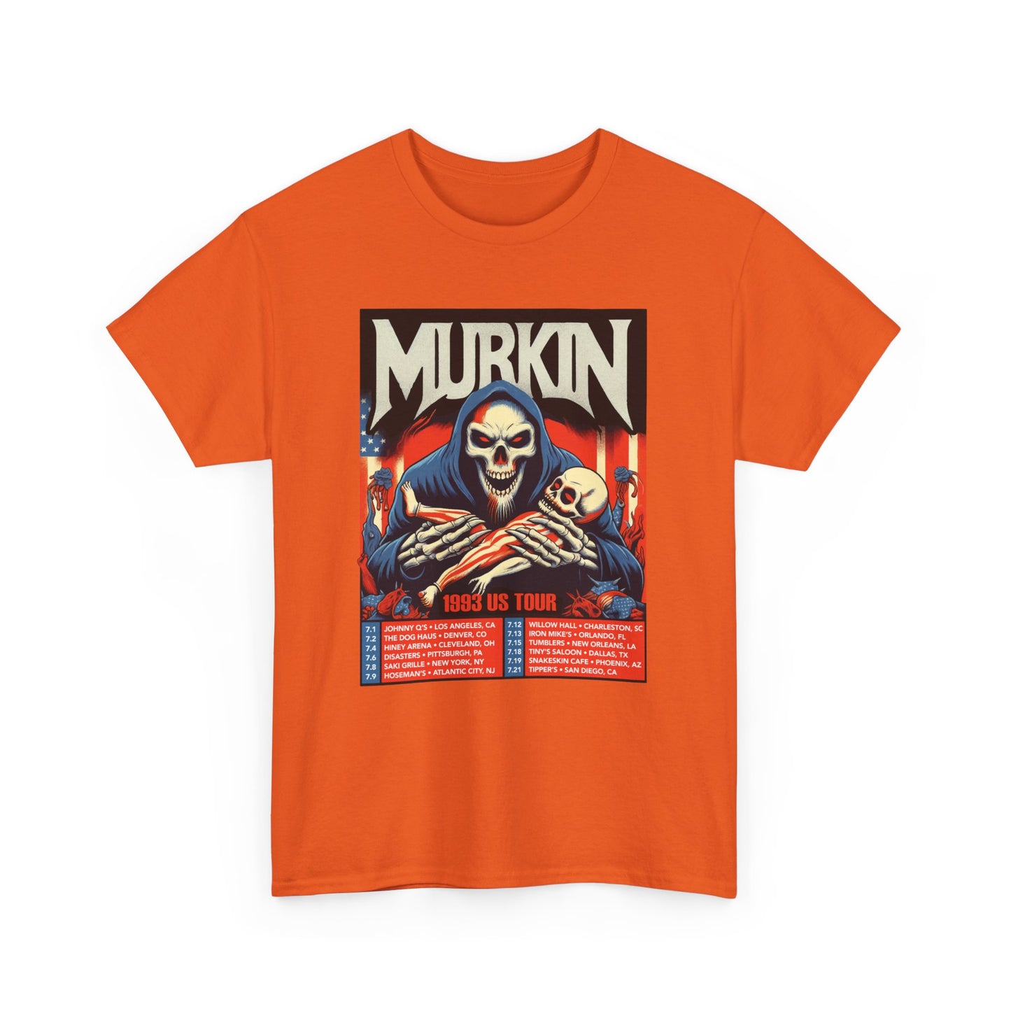 T-shirt: Murkin US Tour 1993