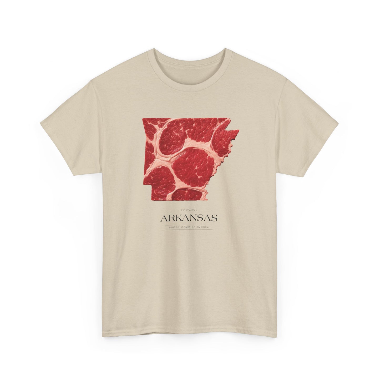 T-shirt: United Steaks - Arkansas