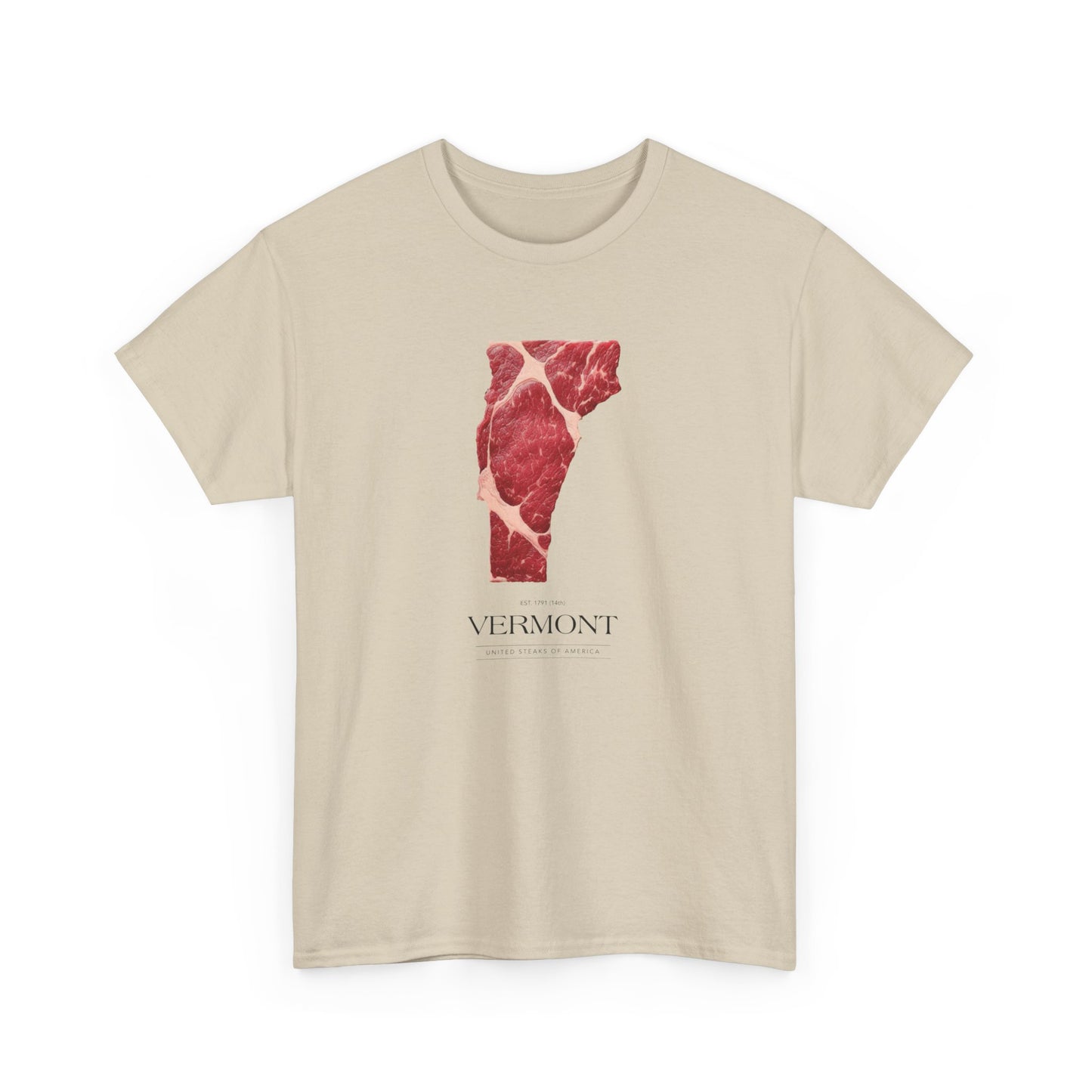 T-shirt: United Steaks - Vermont