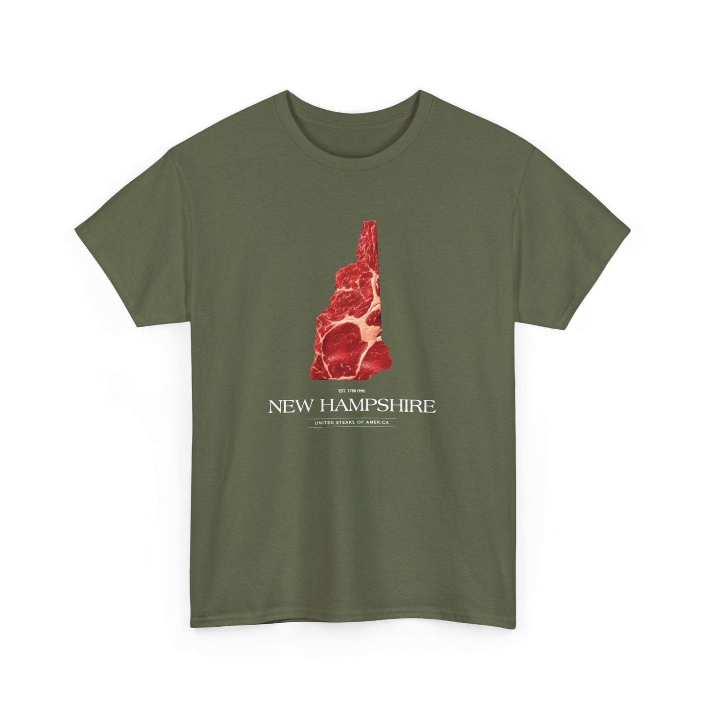 T-shirt: United Steaks - New Hampshire