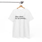 T-shirt: Pretty