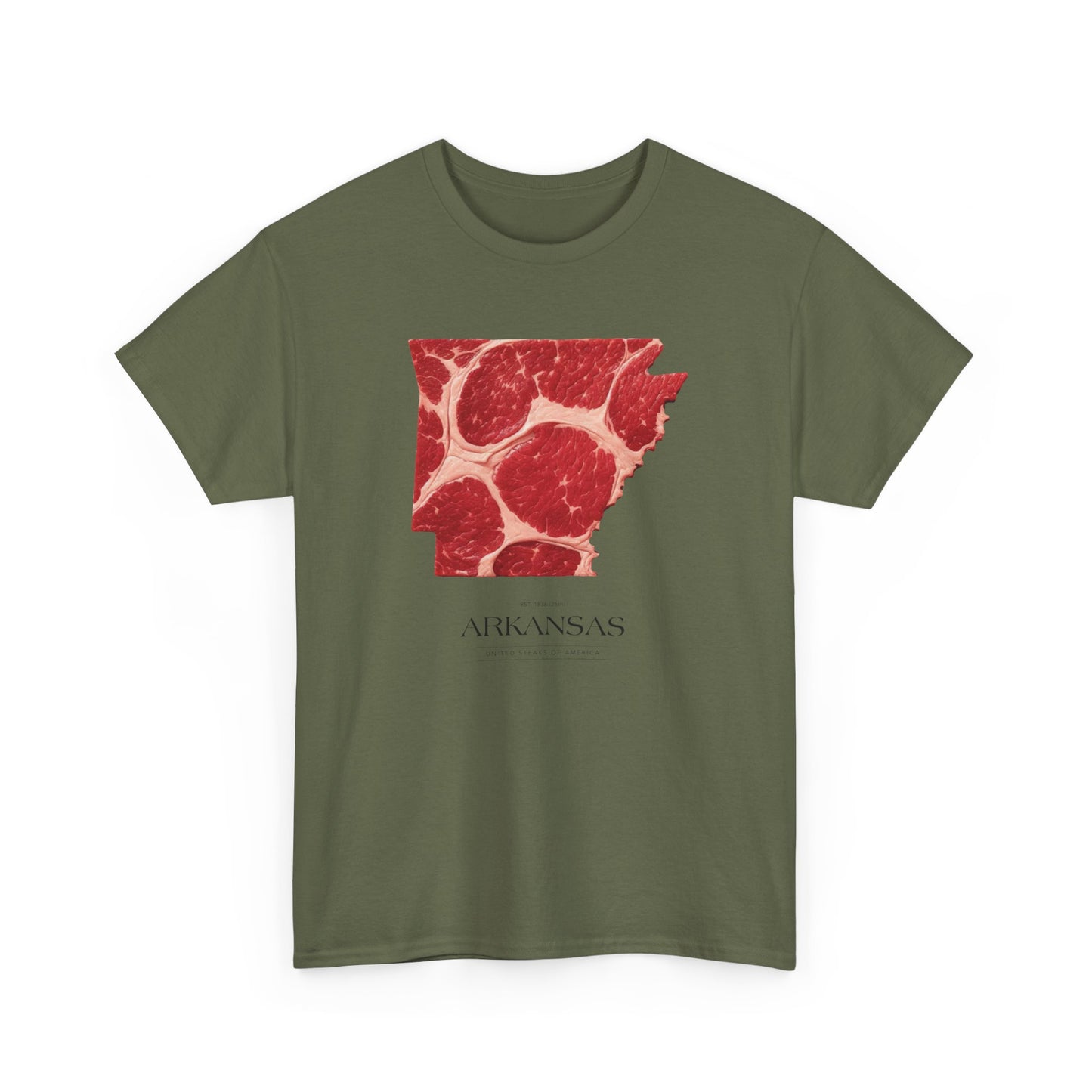 T-shirt: United Steaks - Arkansas