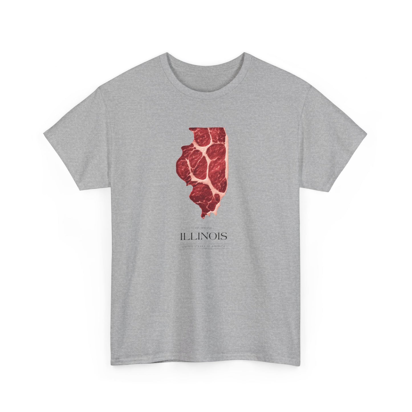 T-shirt: United Steaks - Illinois