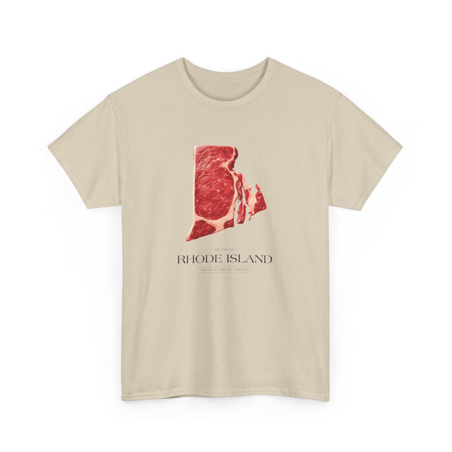 T-shirt: United Steaks - Rhode Island