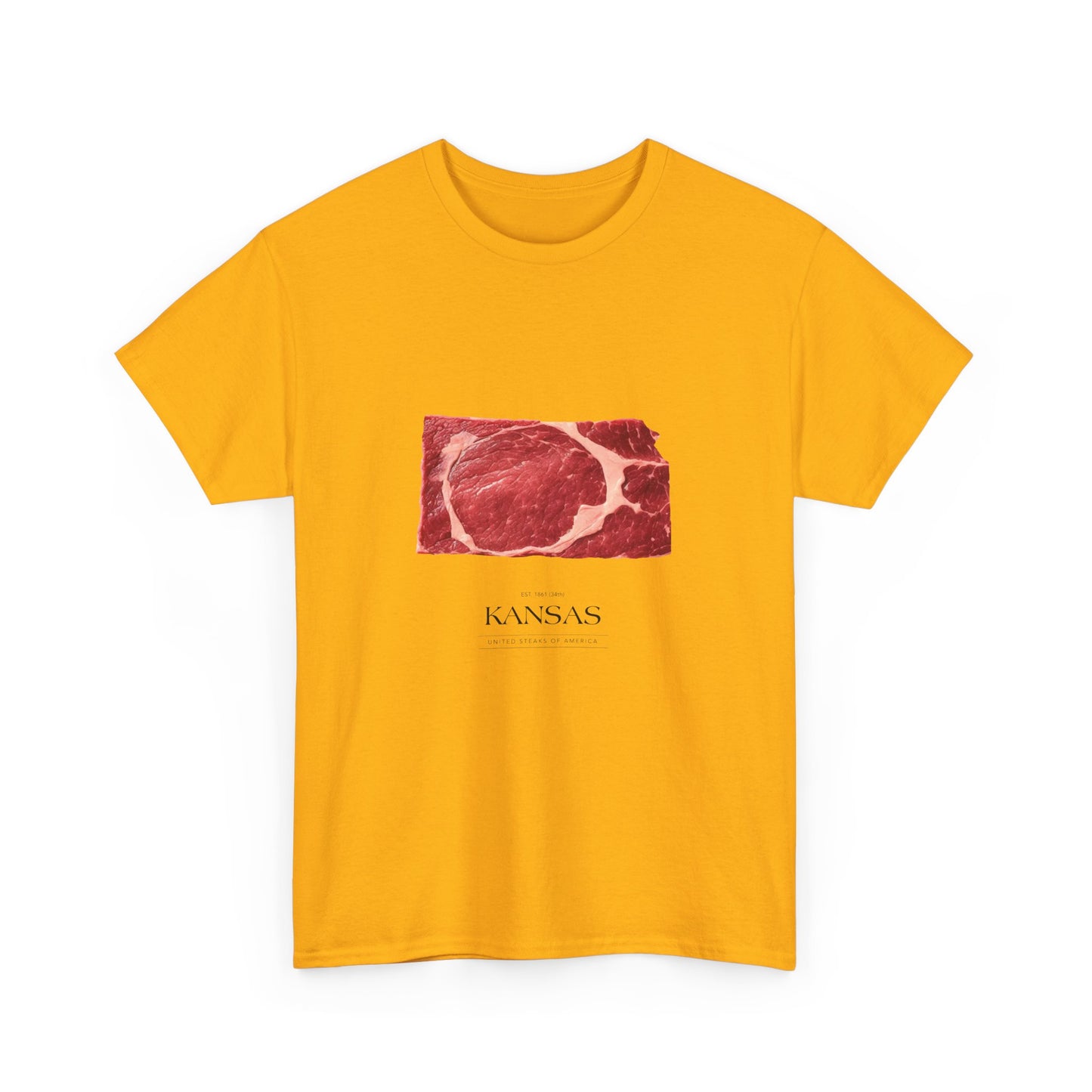 T-shirt: United Steaks - Kansas