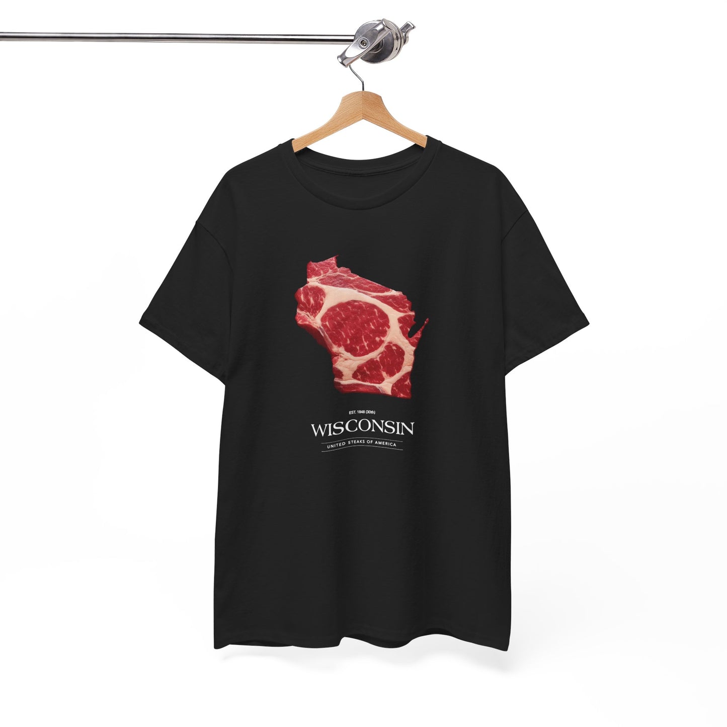 T-shirt: United Steaks - Wisconsin