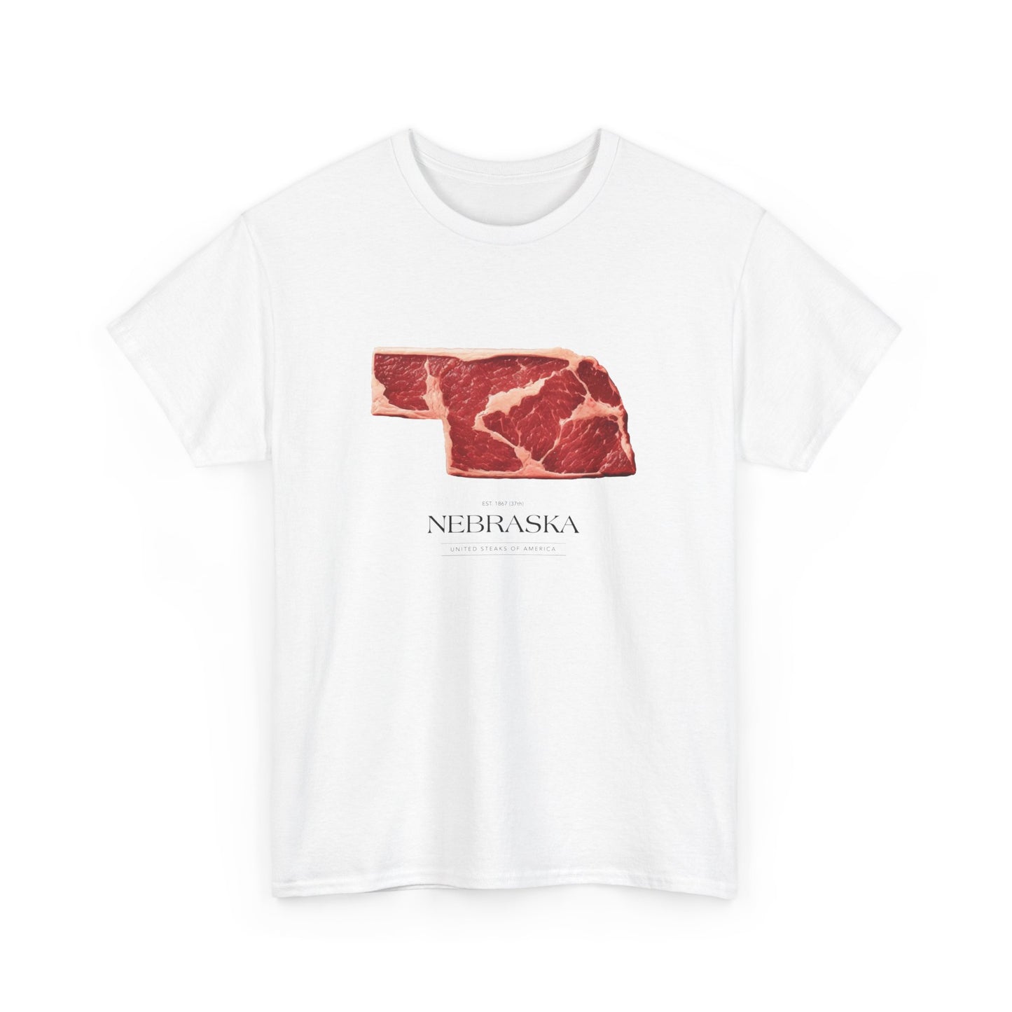 T-shirt: United Steaks - Nebraska