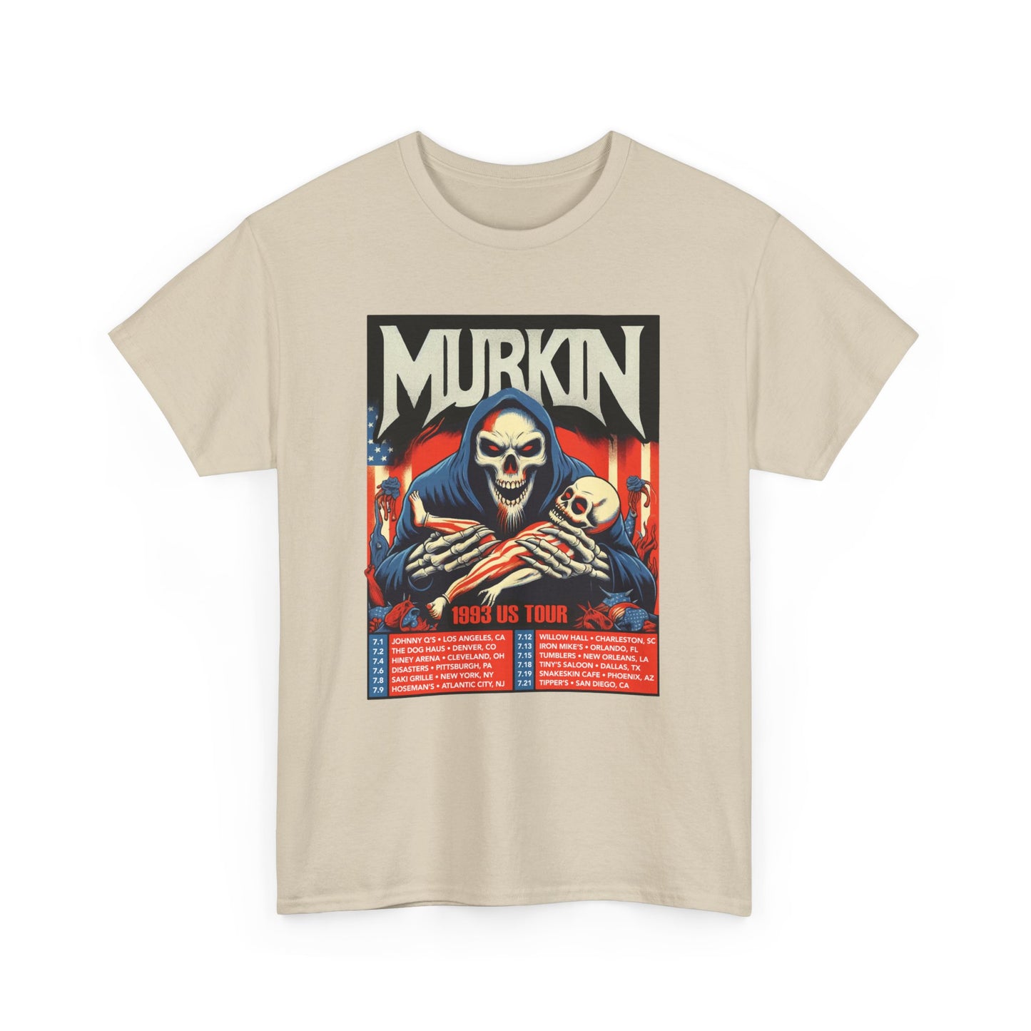 T-shirt: Murkin US Tour 1993