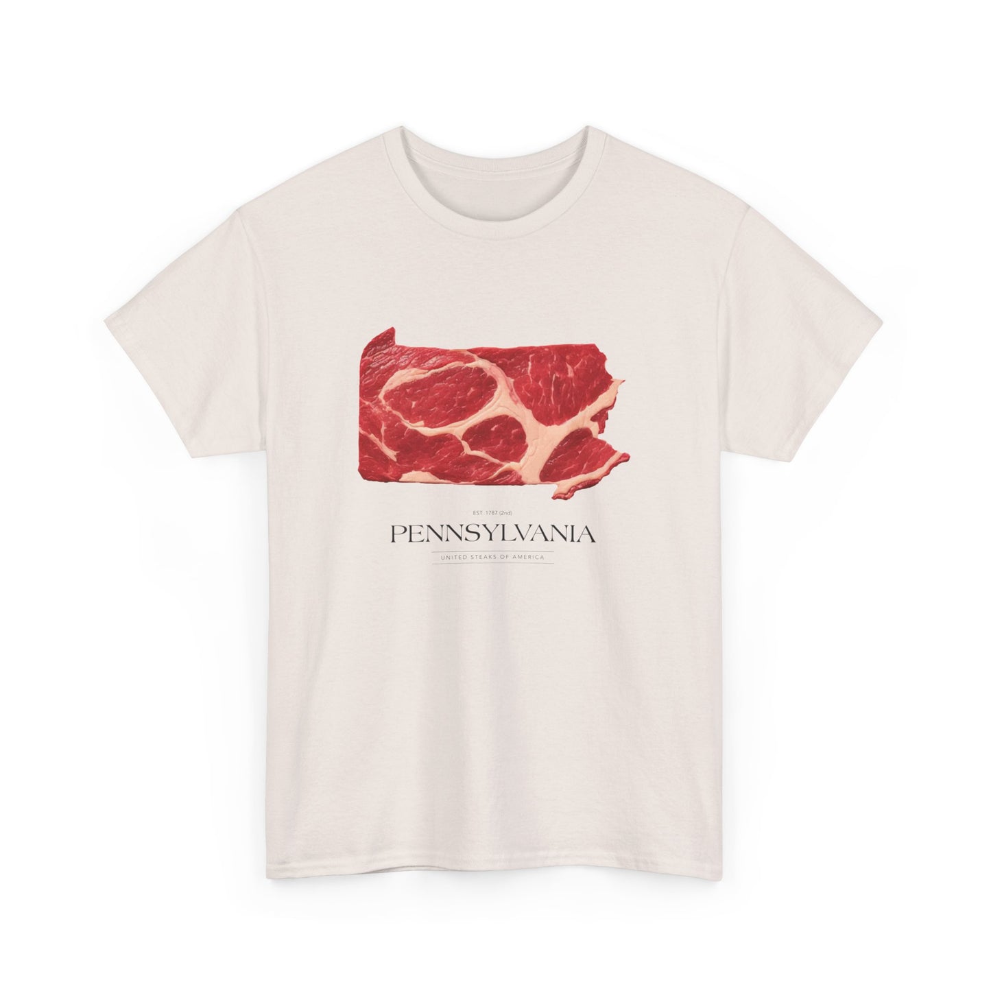 T-shirt: United Steaks - Pennsylvania